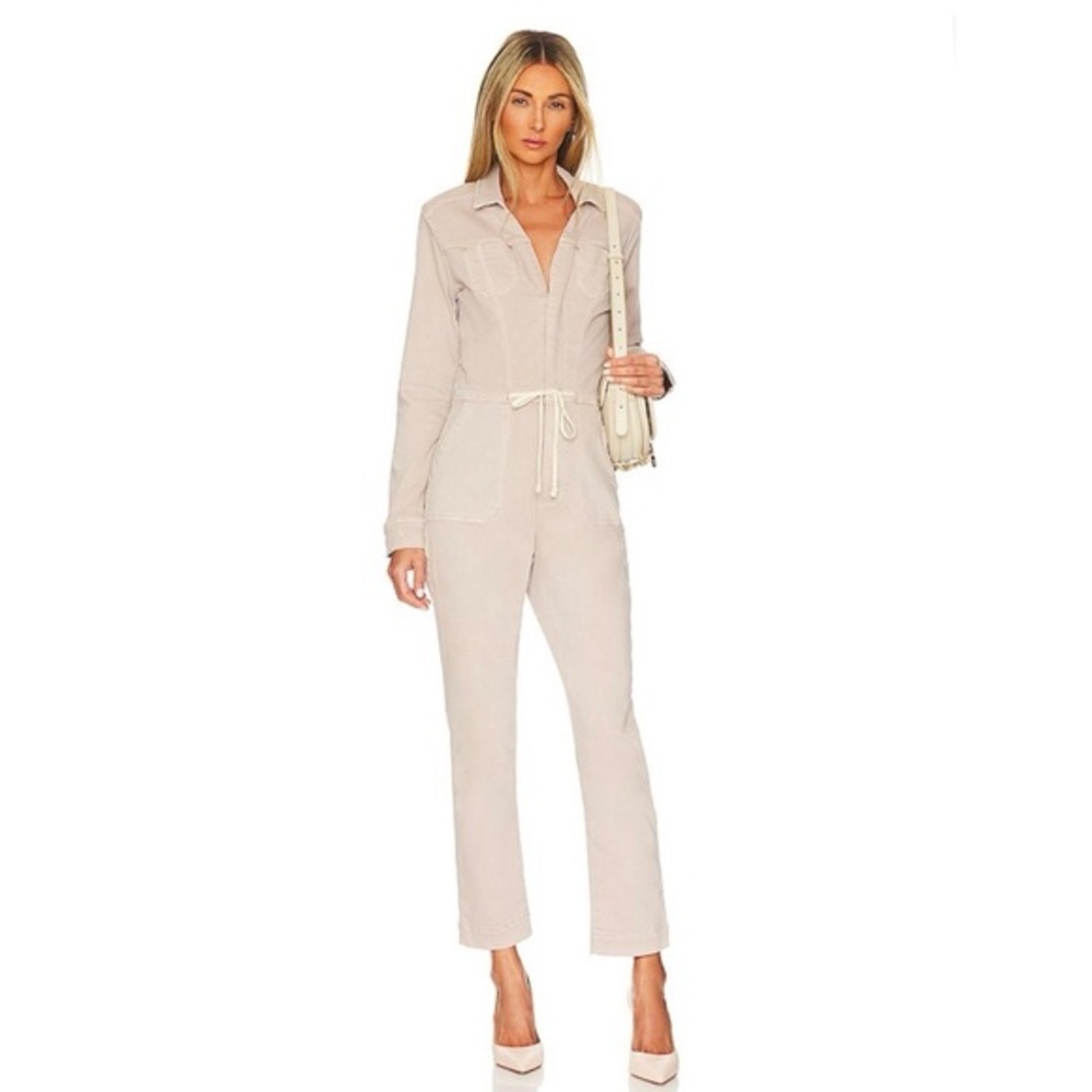 Paige Jumpsuit Blaire Utility Drawstring in Eros Rose Pink